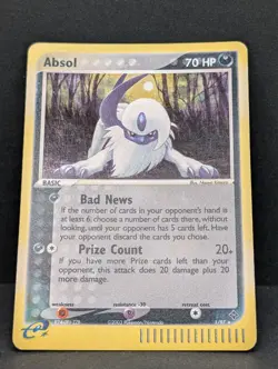 Absol 1/97 EX Dragon Holo Rare e-reader Pokemon TCG Nintendo LP - Image 3