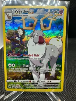 Pokemon TCG Wyrdeer Ultra Rare SWSH10: Astral Radiance Trainer Gallery TG06/TG30 - Image 1