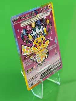 Pokemon Pikachu ex Ascended Heroes Special Illustration Rare 277/217 NM!!! - Image 2