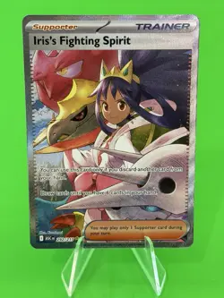 Pokemon Iris's Fighting Spirit Ascended Heroes Special Illustration Rare 292/217 - Image 1
