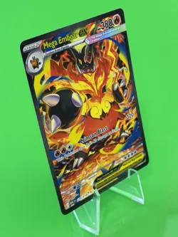 Pokemon Mega Emboar ex Ascended Heroes Special Illustration Rare 273/217 NM!!! - Image 2