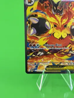Pokemon Mega Emboar ex Ascended Heroes Special Illustration Rare 273/217 NM!!! - Image 5