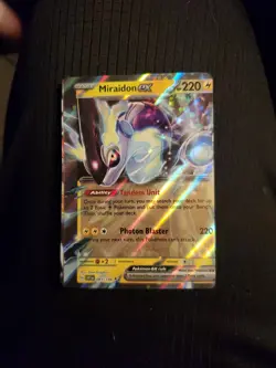 Pokemon"MISCUT☆MAJOR☆ERROR" MIRAIDON EX Scarlet & Violet081/198 DOUBLE RARE,MINT - Image 3