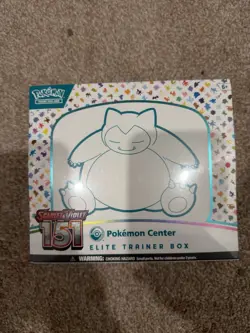 POKEMON CENTER EXCLUSIVE SEALED! Scarlet & Violet 151 ETB Elite Trainer Box. 820650854668 - Image 1