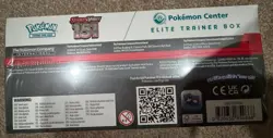 POKEMON CENTER EXCLUSIVE SEALED! Scarlet & Violet 151 ETB Elite Trainer Box. 820650854668 - Image 4