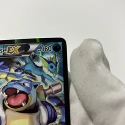 Pokemon TCG Blastoise EX XY122 Full Art Holo Black Star Promo ExcellentCondition - Image 4