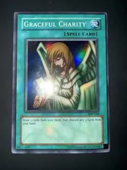 Graceful Charity SDP-040 Super Rare Unlimited Yugioh VLP (ST) (1) - Image 1