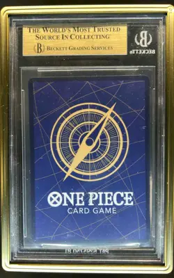2025 One Piece 2nd Anniversary Promo Monkey D Luffy SR #ST13-015 BGS 10 - Image 2