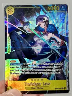 Trafalgar Law Alt. Art SEC EB03-062 Extra Booster One Piece Heroines Ed. English - Image 1