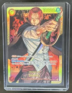 2022 One Piece Romance Dawn Shanks Secret Rare #OP01-120 - Image 1