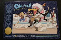 Luffy Zoro Nami One Piece Visual Adventure #101 Bandai Carddass Japanese 2001 - Image 1