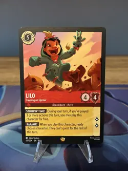 Disney Lorcana - Lilo Causing Uproar 137/204 - Reign of Jafar - Legendary - Image 1