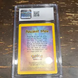 Pokemon Ancient Mew Promo Insert Card Pokemon League CGC 10 GEM MINT 2000 - Image 2