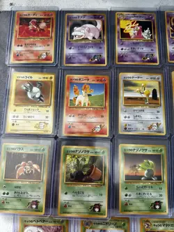 Vintage Japanese Pokemon Card Lot WOTC Gym Heroes Challenge - Image 2