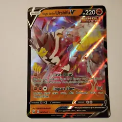 Single Strike Urshifu V 85/163 Pokemon card - Image 1