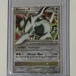 Pokemon Arceus LV.X Diamond & Pearl Rare Holo Card DP56 HP 120 2009 English - Image 1