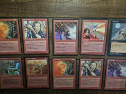 10 -Rare - Red- Ice Age - From Card collection - Magic the Gathering - Image 2