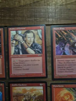 10 -Rare - Red- Ice Age - From Card collection - Magic the Gathering - Image 4