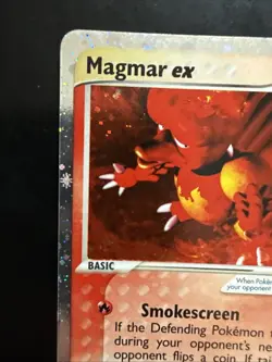 Pokemon TCG Magmar EX Ruby and Sapphire Holo Ultra Rare Card 100/109 - Image 2