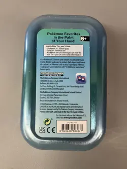 Pokemon TCG Mini Tin Yamper Morpeko Storage Box Metal Case Collectible Card Game - Image 2