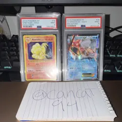 Pokemon Ninetales Evolutions & Gyarados EX Breakpoint Holo PSA 9 Card Lot - Image 1