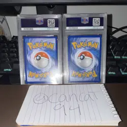 Pokemon Ninetales Evolutions & Gyarados EX Breakpoint Holo PSA 9 Card Lot - Image 2