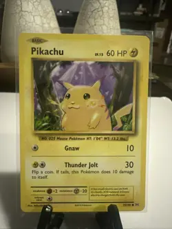 Fat Pikachu Card 2016 35/108 LV. 12 60HP - Image 1