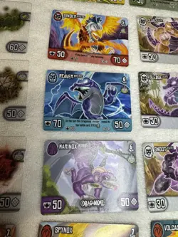 DRAGAMONZ Mega Lot Of 125 Cards. Collectibles. - Image 5