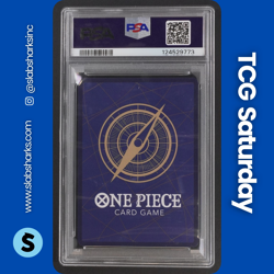 2024 ONE PIECE PROMO CARD #OP07-002 AIN PREMIUM CARD COLLECTION VOL 3 PSA 10 - Image 2