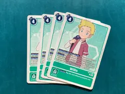Willis BT17-088 Playset Secret Crisis Digimon Card x4 - Image 1