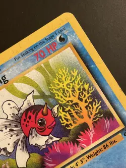 Seaking Jungle 46/64 Unlimited 1999 Pokemon Card WOTC Vintage LP Collector - Image 5