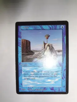 MTG MAGIC THE GATHERING CARD ORIGINAL BETA BLUE TWIDDLE INSTANT x1 VINTAGE VTG - Image 3