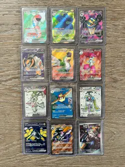 Pokemon TCG Card Lot #3 - 12 Card Lot - Full Arts & Art Rares - Multiple Sets - Image 1