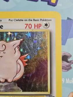 Pokemon TCG Clefable 01/64 1st Edition Jungle Holo Card - Image 4