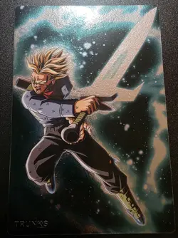 Super Saiyan Trunks Wafer Card #17 Dragon Ball Super Itajaga Japanese - Image 1