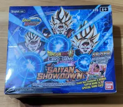 Dragon Ball Card Game Saiyan ShowDown Box New Sealed - Image 1