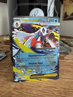 Pokemon Mega Froslass EX ASC Rare Full Art Holo Card 047/217 MINT Pack Fresh - Image 1