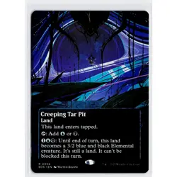 Creeping Tar Pit (0054) (Borderless) Edge of Eternities: Stellar Sights Regular - Image 1