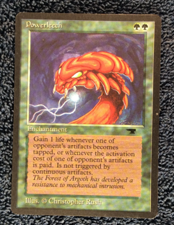 POWERLEACH uncommon 1994 ANTIQUITIES Magic the Gathering Unplayed - Image 3