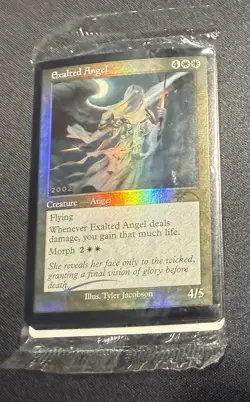 MTG Retro Frame Exalted Angel Foil Promo 30th Anniversary Set of 10 - Sealed - Image 1