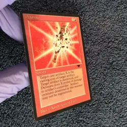 DETONATE uncommon 1994 ANTIQUITIES Magic the Gathering Unplayed - Image 5