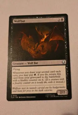 MTG Avatar TLA U 0122 Wolfbat - Image 1