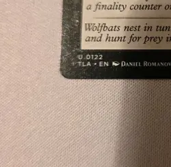 MTG Avatar TLA U 0122 Wolfbat - Image 5