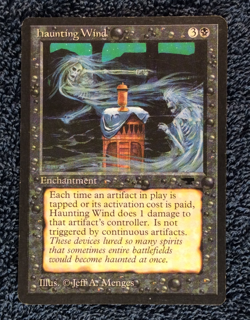 HUNTING WIND uncommon 1994 ANTIQUITIES Magic the Gathering Unplayed - Image 3