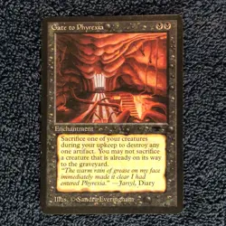 GATE TO PHYREXIA uncommon 1994 ANTIQUITIES Magic the Gathering Unplayed - Image 3