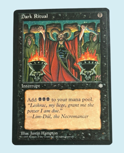 Dark Ritual, Ice Age, NM Near Mint, Magic the Gathering MTG - Image 1