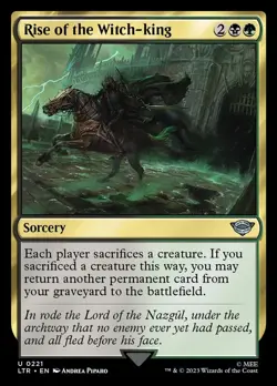 MTG Lord of the Rings U Rise of the Witch-King #0221 PLAYSET 4x x4 - Image 1