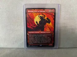 Moraug, Fury of Akoum (Non-Foil Showcase) Zendikar Rising MTG ZNR #300 NM - Image 1