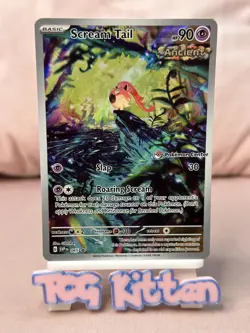 Scream Tail - Pokemon Center Stamped ETB SVP 065 Black Star - TCGKITTEN - Image 1