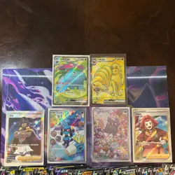 Pokemon 100+ Card Mixed Language Bulk Lot AR-SR-RR-V-EX-C/UC Cards - Wholesale - Image 2